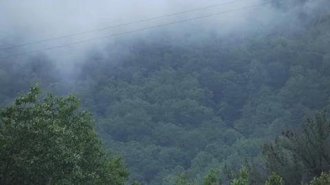 Blue Ridge Mountains Stock Footage 123909101