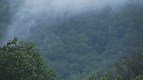 Blue Ridge Mountains Stock Footage 123909178