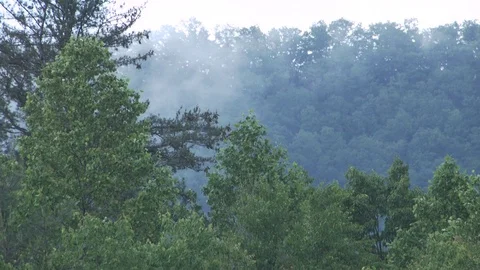 Blue Ridge Mountains Stock Footage 123909254