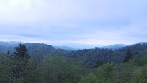 Blue Ridge Mountains Stock Footage 123909265