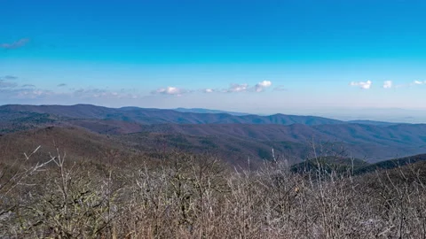 Blue Ridge Mountains Timelapse Stock Footage 221733031