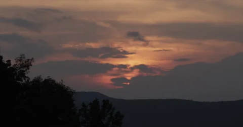 Blue Ridge Sunset Stock Footage 51013963