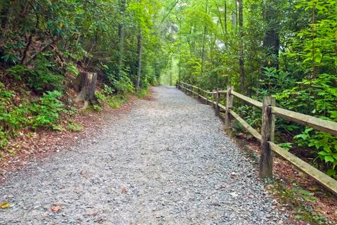 Blue ridge trail Foto stock