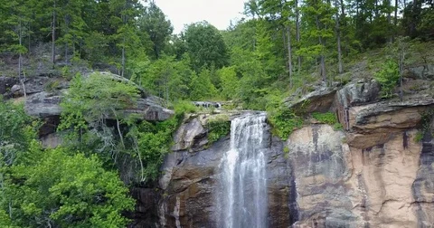 Blue Ridge waterfall Stock Footage 78713009