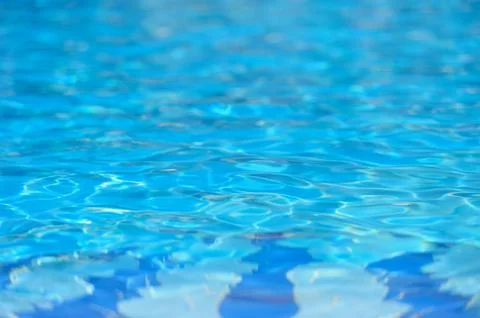 Blue ripped water Foto stock