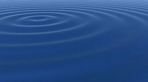 Blue Ripple 1 Stock Footage 665801