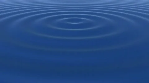 Blue Ripple 2 動画素材 665794