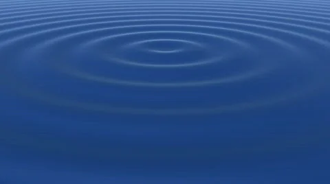 Blue Ripple 2 Stock Footage 665808