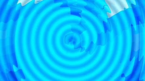 Blue ripple abstract background with concentric circles pattern Stock Illustration
