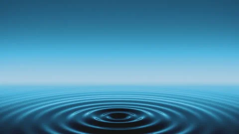 Blue ripple background visual loop animation in 4k. Stock Footage 164036549