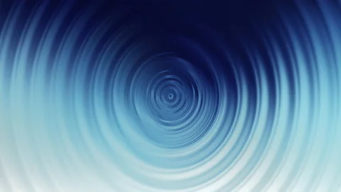 Blue ripples abstract animated background, liquid waves effect Stock Footage 167650819