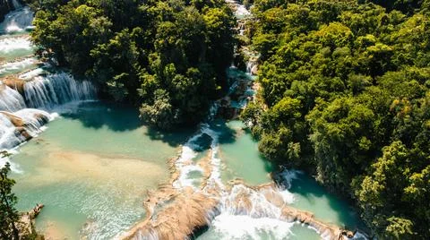 Blue river Stock Photos