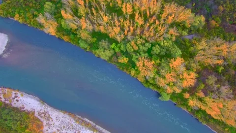 Blue river1 Video stock 103509890