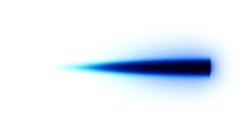 Blue Rocket Thruster Flame Effect on White Screen 動画素材 336888962