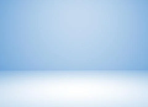 Blue room in the 3d Stock Illustration