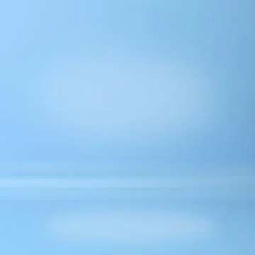Blue room in the 3d rendering. Abstract snow blank background. Pale blue winter Stock-Illustration