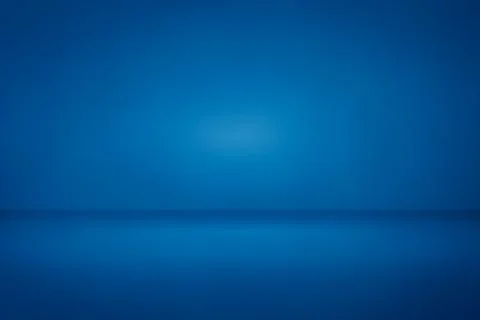 Blue room studio light gradient background us for backdrop or logo or text Stock Photos