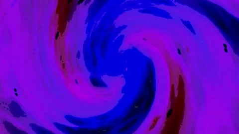 Blue Rotating Spiral 库存影片 131332302