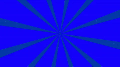 Blue Rotating Sunburst Stock Footage 614912