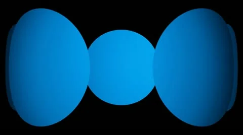 Blue rotation Stock-Footage 11978310