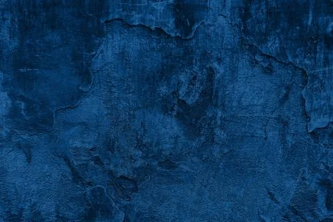 Blue rough plaster abstract psychedelick background Stock Photos