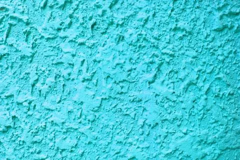 Blue rough wall background Foto stock