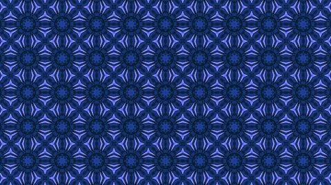 Blue rug pattern Illustrazione stock