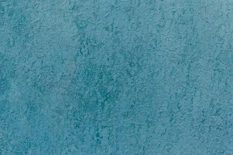Blue rustic texture background with craquelure. Monochrome. Stock Photos
