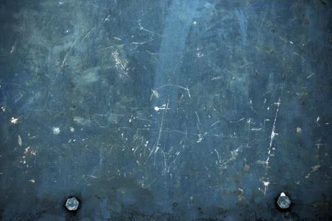 Blue rusty metal background 库存照片