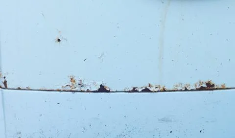 Blue rusty metal texture background Foto stock