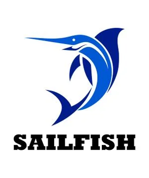 Blue Sailfish 1 Stock Illustration