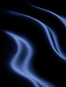 Blue satin Stock Photos
