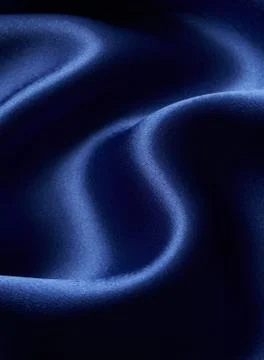Blue satin Stock Photos