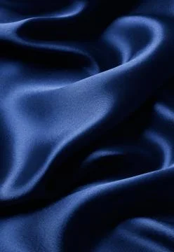 Blue satin Stock Photos