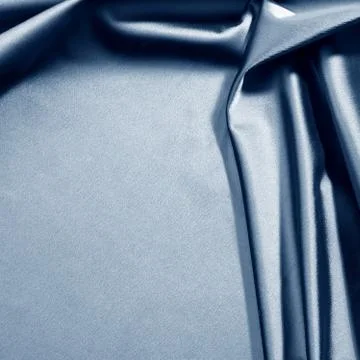 Blue satin Stock Photos