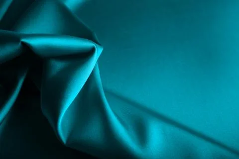 Blue satin Stock Photos