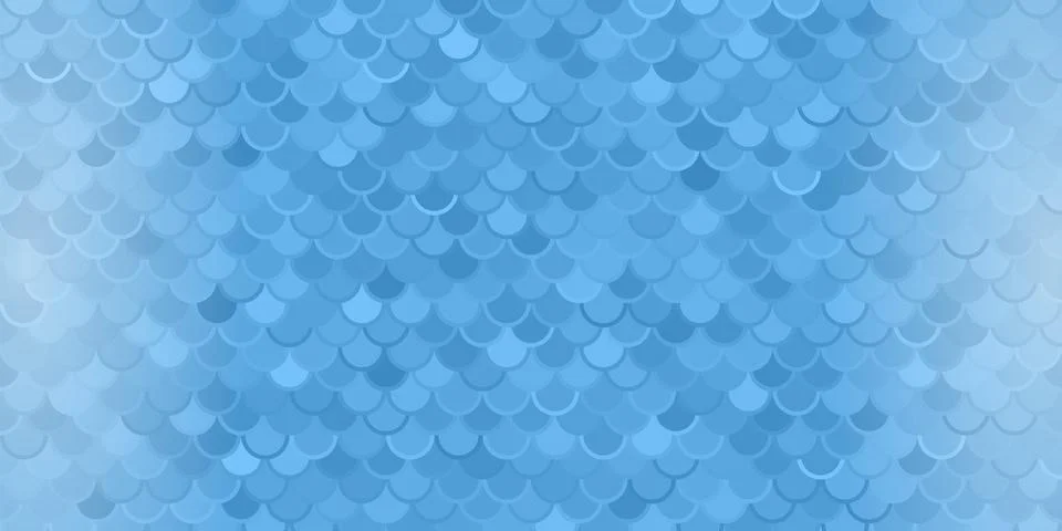 Blue scale snake pattern. Blue dragon scale. Fish texture. Blue skin backgrou Stock Illustration