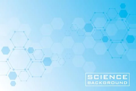 Blue science background with lines structures Illustrazione stock