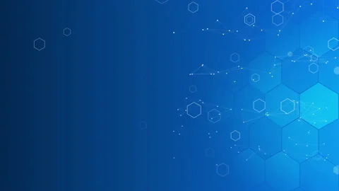 Blue Scientific Background Stock Footage 219504351