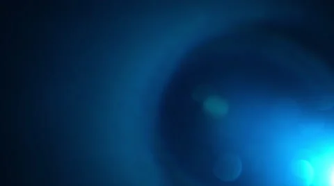 Blue scify flare Video stock 62805955