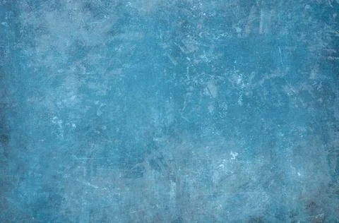 Blue scraped wall Stock Illustration