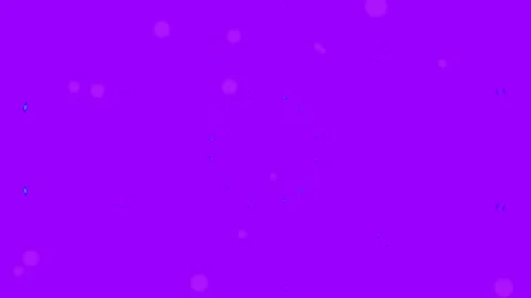Blue screen background with soft falling particles and bokeh light effects Stock Footage 336774104