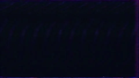Blue screen glitch on old TV, Analog TV background Vídeos de archivo 271735998