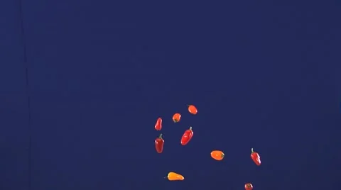 Blue Screen Peppers Vidéo 42871301