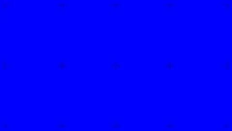 Blue Screen with position markers for compositing, 16:9 8K FUHD original size Stock Illustration