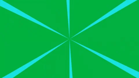 Blue screen transition animation opens in a circle Stock Footage 330204857