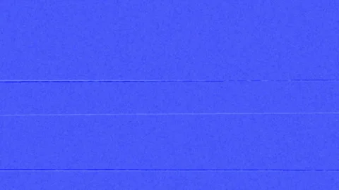 Blue Screen VHS Noise. VHS distortion and 80s CRT Signal Glitch. Stock Footage 314953937