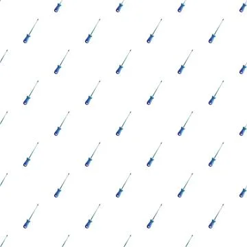 Blue screwdriver pattern background for repair and maintenance Stock Illustration