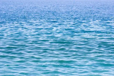 Blue sea background Stock Photos
