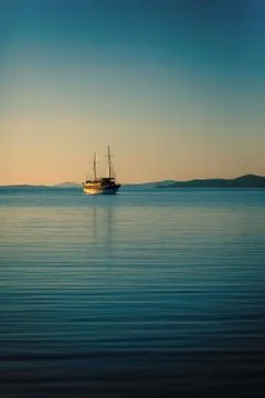 Blue sea background. Stock-Fotos